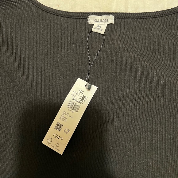 GARAGE long sleeve corset top - Picture 3 of 4